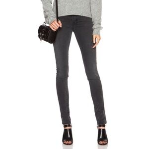 ACNE STUDIOS Skinny 5 Pocket Jeans High Rise Stretch Used Black Women's size 4